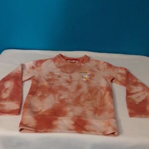 NWOT Nike Tie-Dye Sweatshirt - Orange and White Size XS. Measurements In Photos